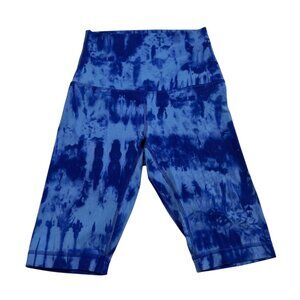 Lululemon Align Super High Rise Short 10" Inseam Game Day Blue Size 4